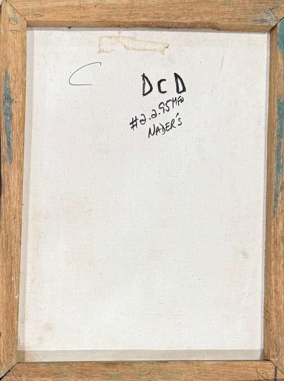 Alexandre Gregoire 16"x12" Gaguerre Oil on Canvas 1970 #2-2-95MFN