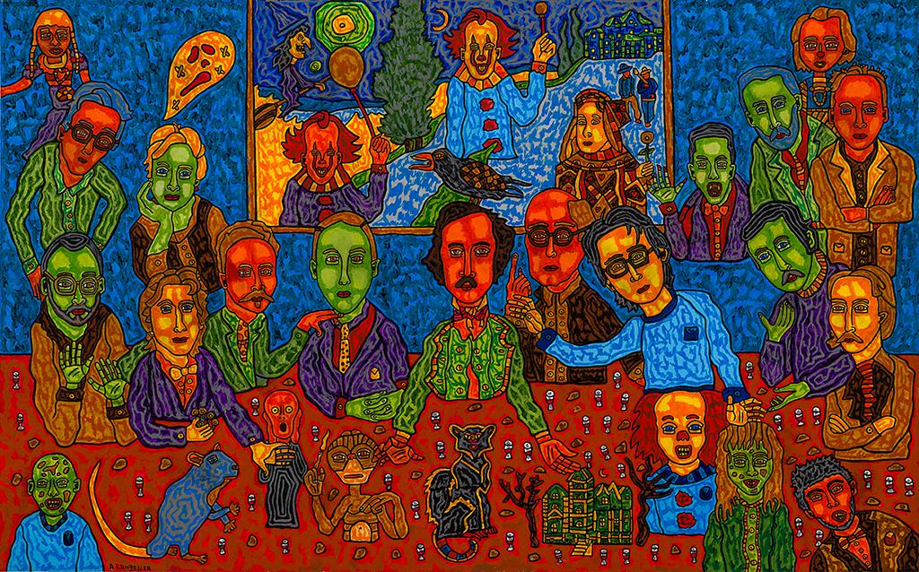 Anick Langelier- The Last Supper With the Masters of the Macabre