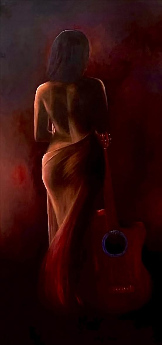 Carl Craig 76"x36" Harmonious Passion 2023 Original Oil on Linen Painting#5CC-Available in Giclee Per Request