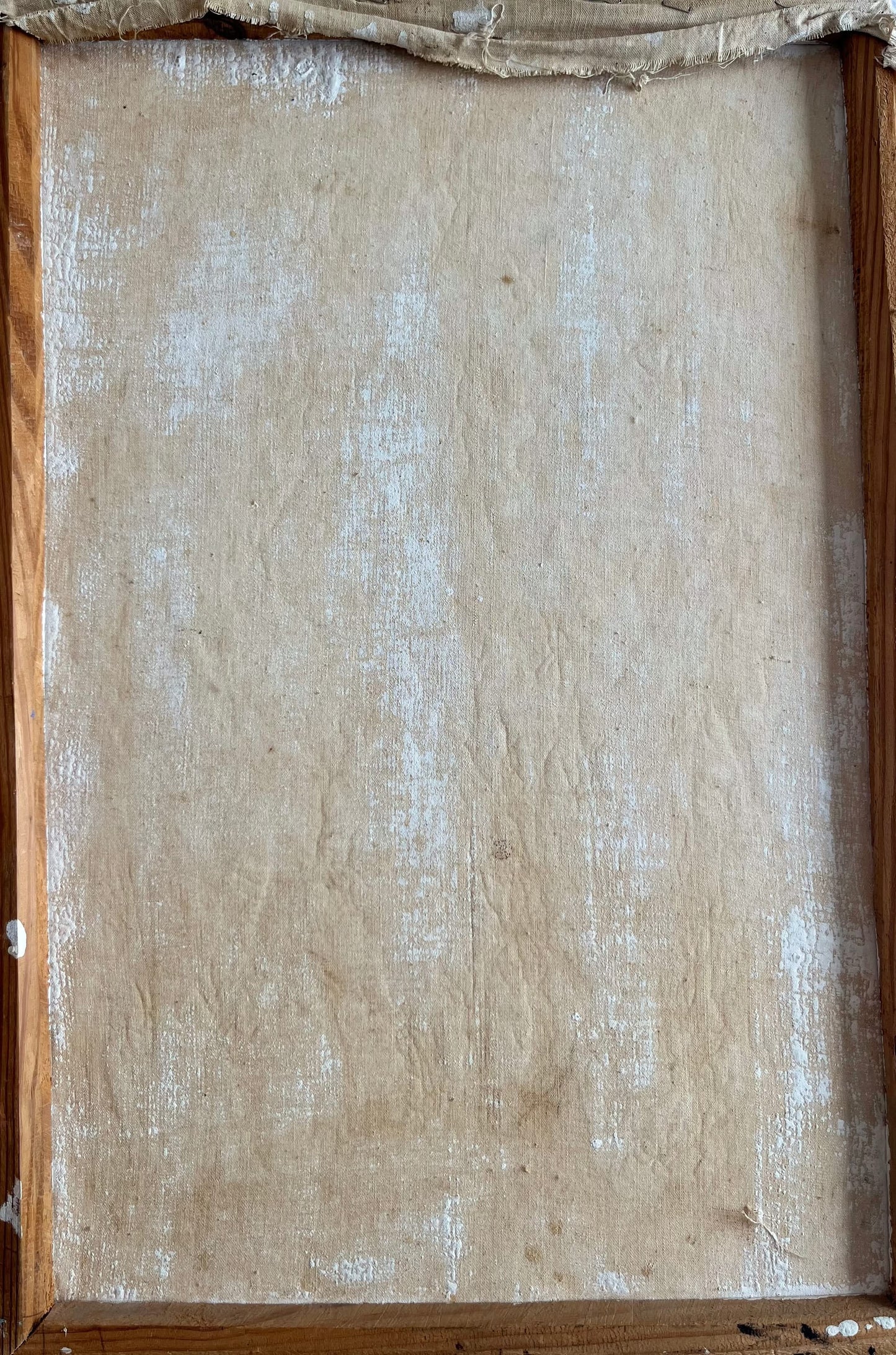 Fanfan 24"x16" Street Rara Oil on Canvas Painting #1EC