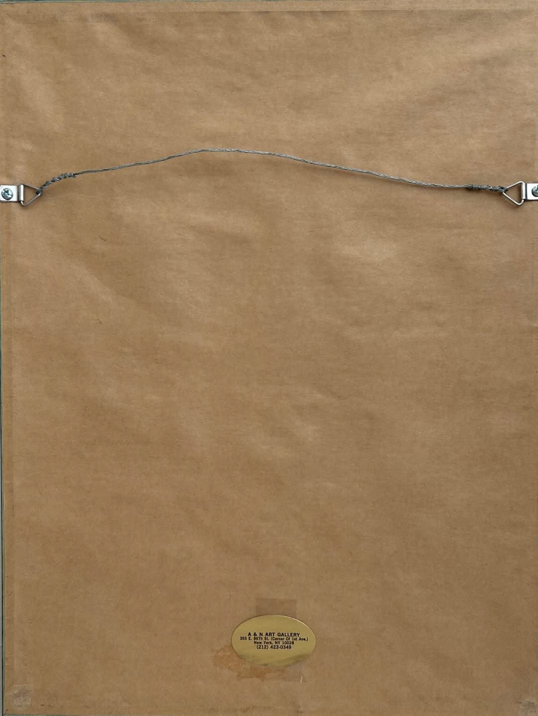 Jean Dubic 16"x12" Village Scene c1980 Oil on Canvas Unframed Canvas Painting#1CC