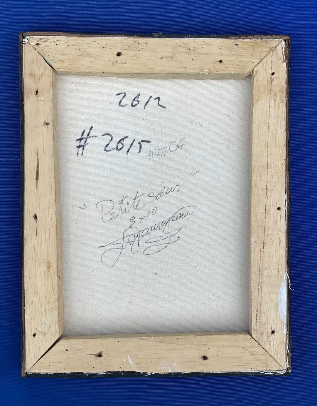 Lyonel Laurenceau 10"x8" Petite Soeur 2006 Acrylic on Canvas Painting #2MFN-NY