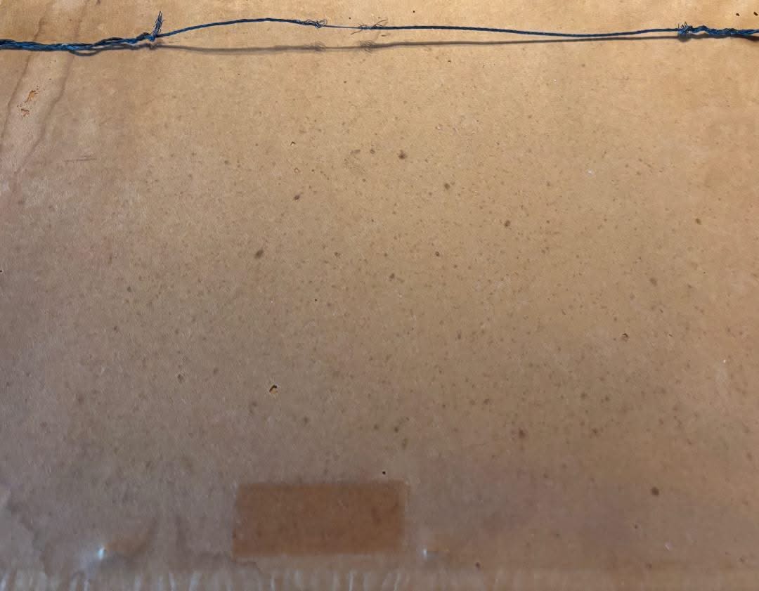 Telemaque Obin (Cap-Haitian, 1913-?) 20"x24" Farewell 1970 Oil on Board-Unframed Painting #1GL