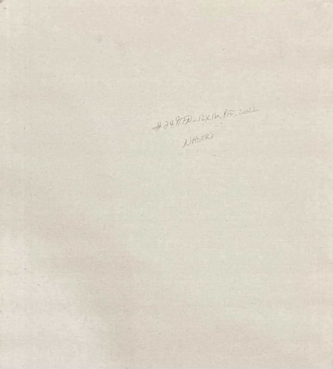 Albott Bonhomme 16"x12" Green And Colorful Birds, Cascade, River 2022 Acrylic on Canvas Painting #24MFN