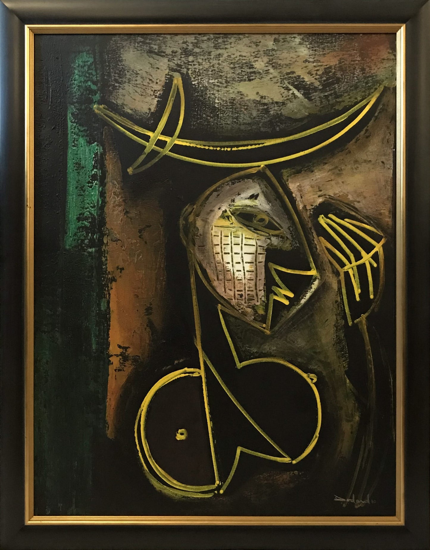 Philippe Dodard 40"x30" Premonition 2009 Acrylic on Canvas #3-CD