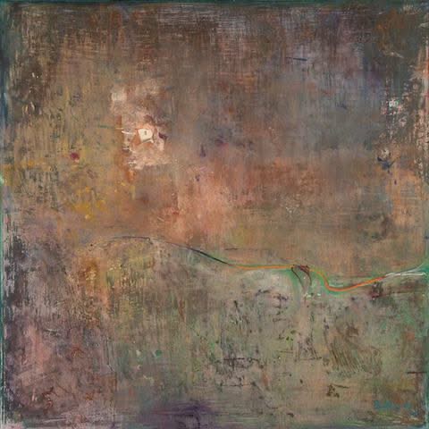 Pascal Smarth 48"x48" Regards Sur La Vie Etude#12 Acrílico sobre lienzo 2007