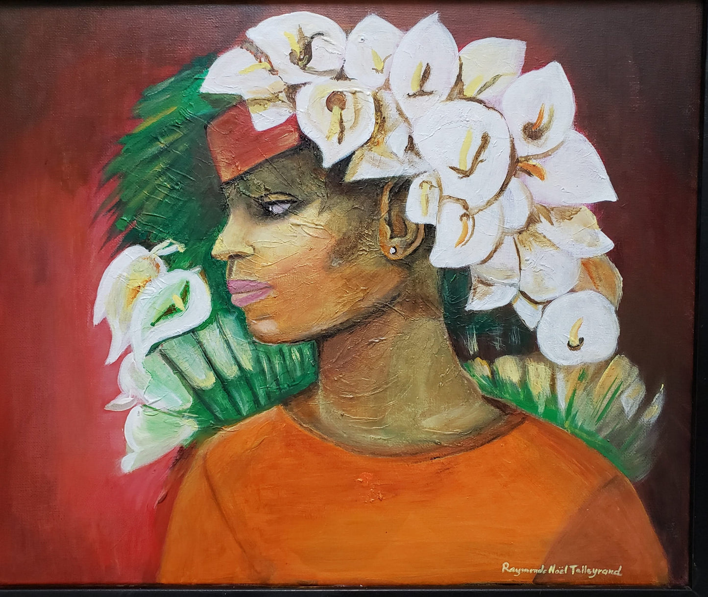 Raymonde Talleyrand 18"x24" What Dreams May Come Acrílico sobre lienzo #26TR