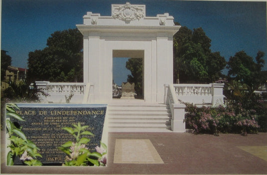 Haitian Postcard: Mausoleum of the Heroes of Independence, Haiti