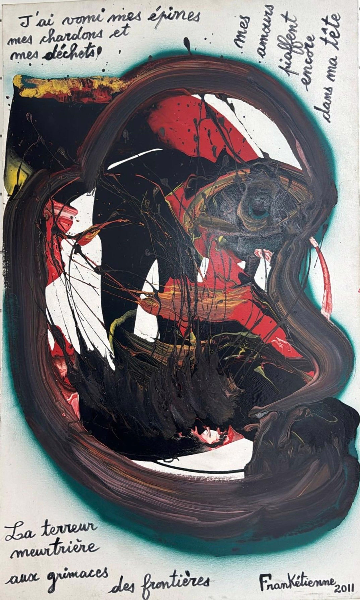 Franck Etienne- Franketienne (Haitian, b.1936-2025)