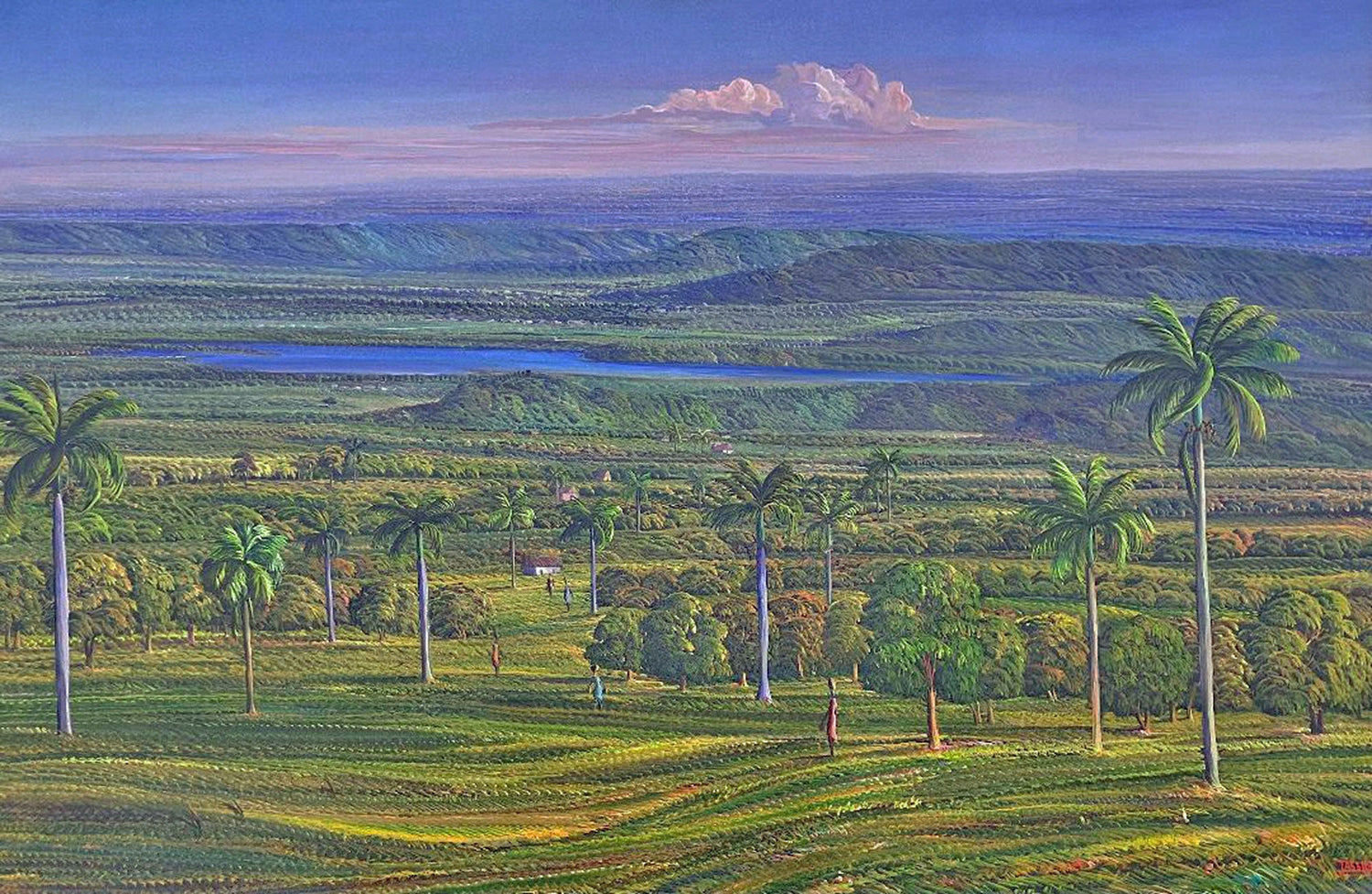 A curated selection of rare and museum-quality Haitian paintings assembled from the distinguished private collection of Myriam Nader.