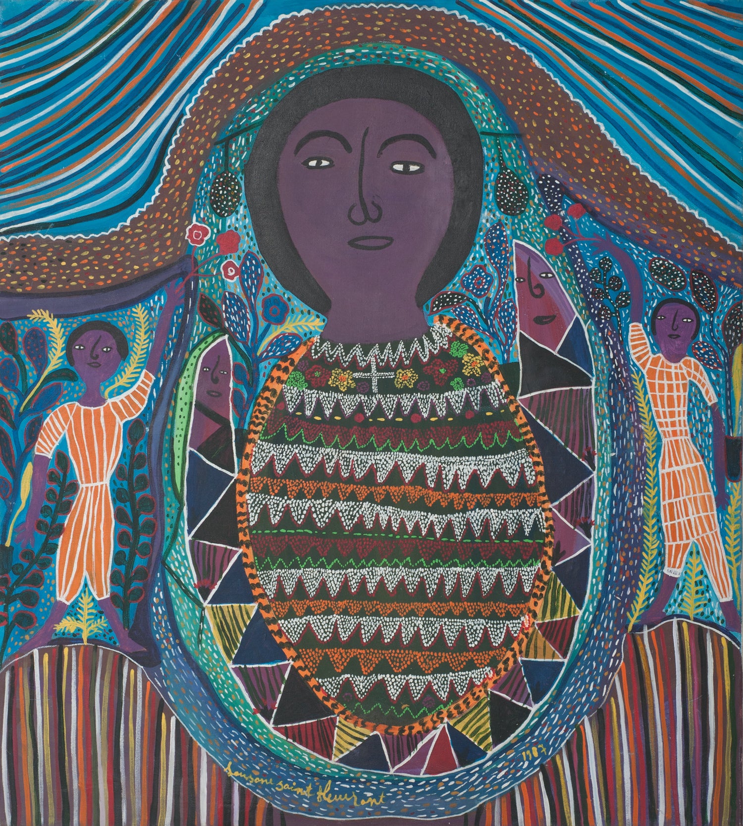 Louisane Saint Fleurant Haitian female artist