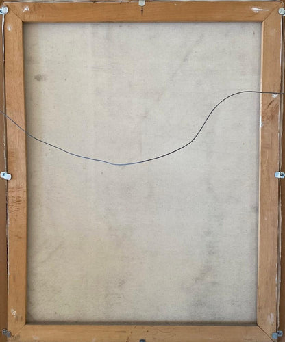 Dieudonne Cedor (1925-2010) 30"x24" Market Women with Fruit c1979 Oil On Canvas Unframed Painting #4ML