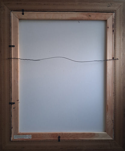 Claude Dambreville (1934-2021) 30"x24" Emillita 1999 Acrylic on Canvas Unframed Painting#1NB