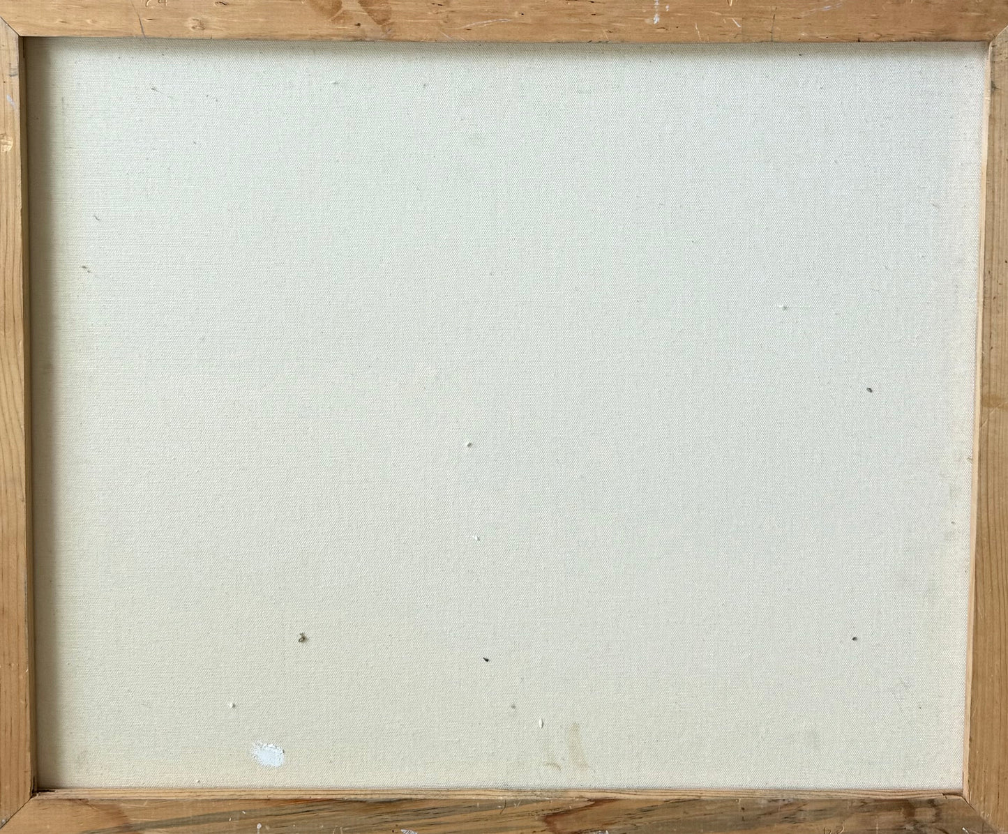 Emmanuel Dostaly 20"x24" In the Fields c1990 Acrylic on Canvas Painting #4BB