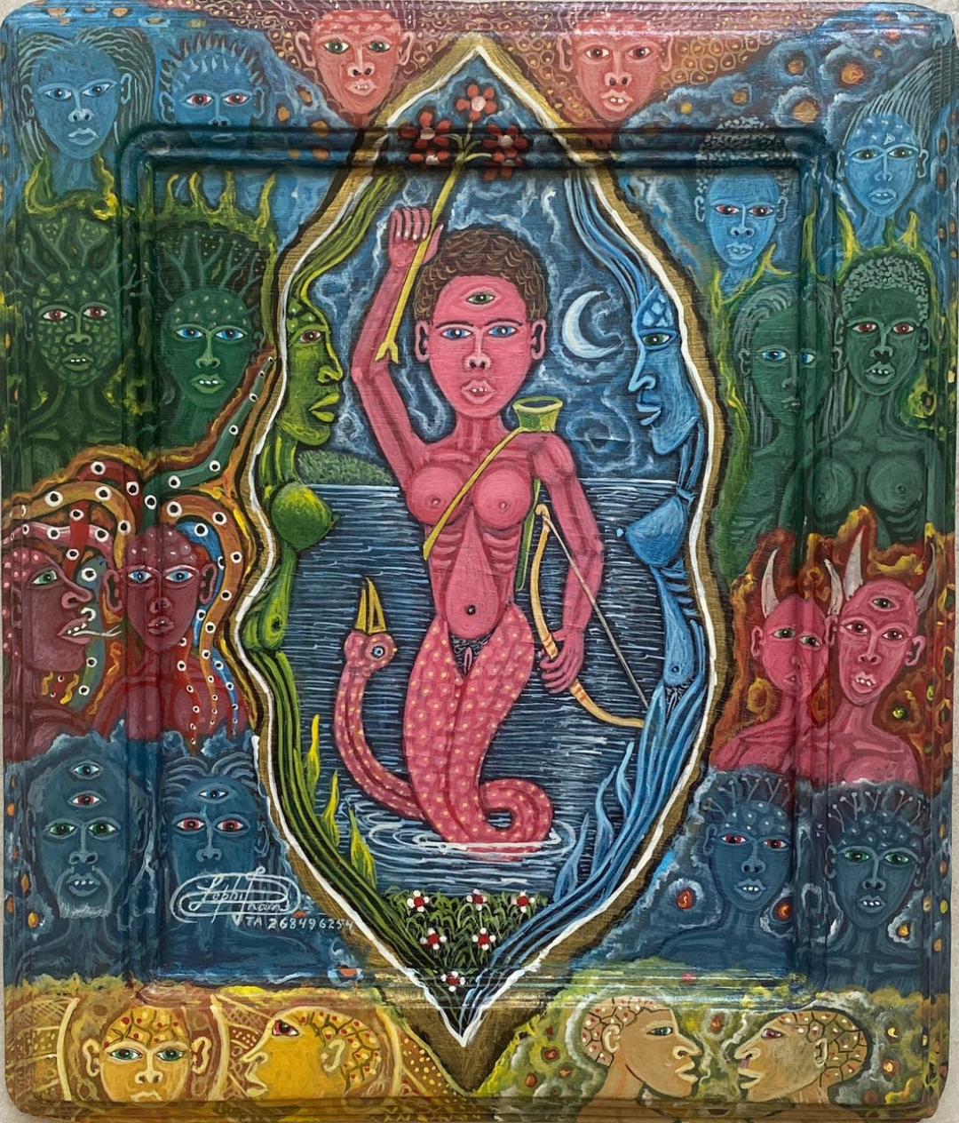 Spiritual/Voodoo Scenes - Haitian Paintings For Sale – Myriam