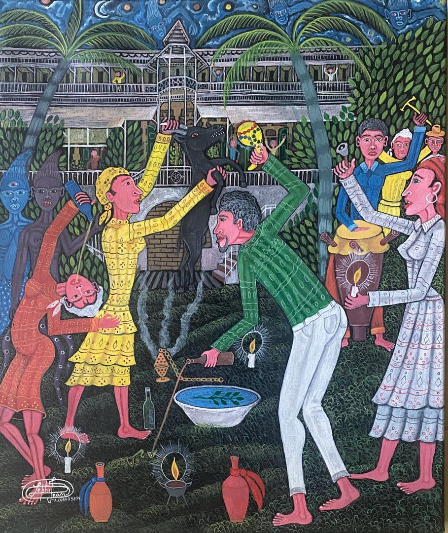 Kafou ハイチ美術 Vodou アートブック 英語版 洋書 Kafou ハイチ美術