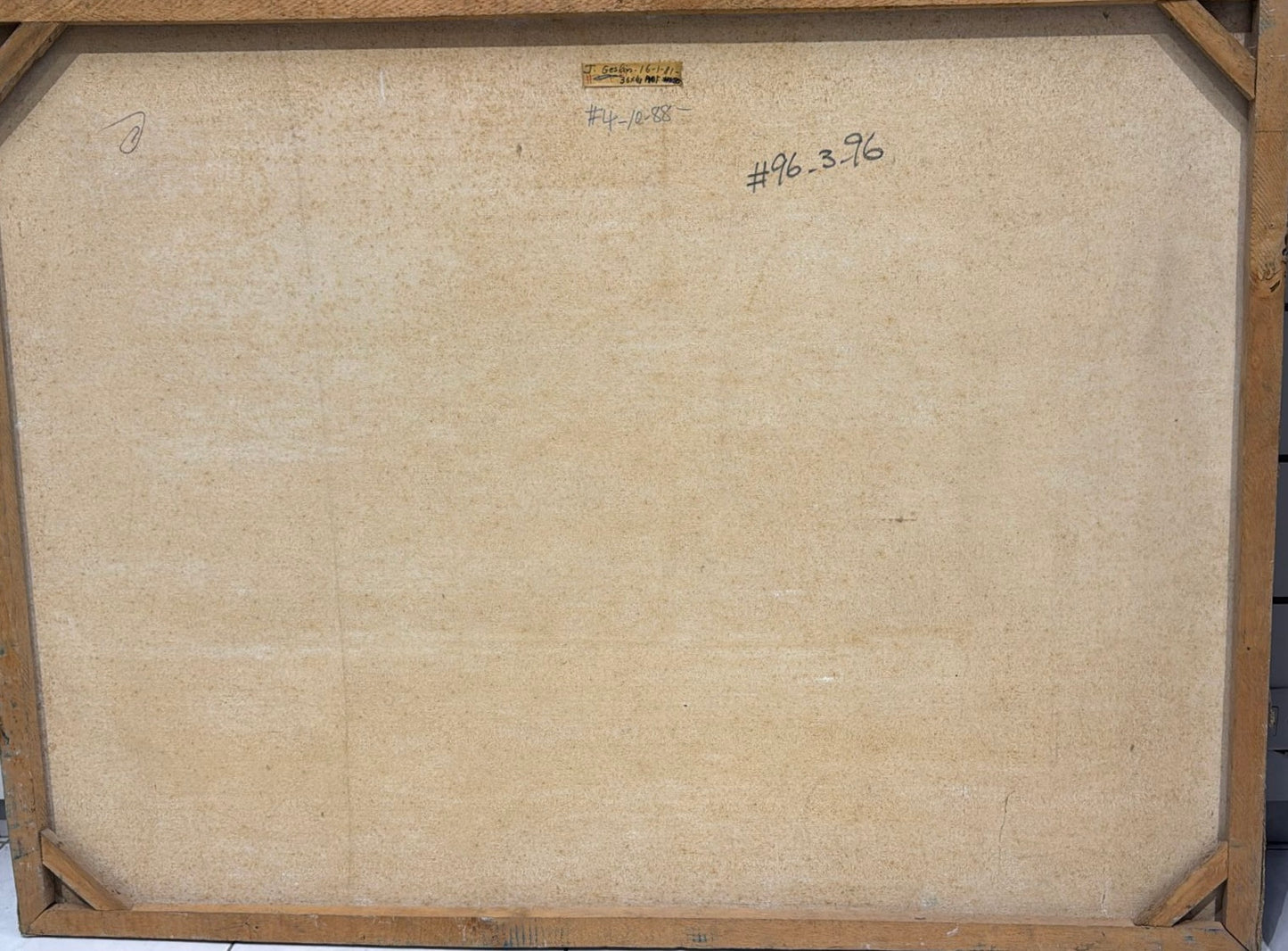 Jacques Geslin 36"x48" Tropical Forest Oil on Canvas #96-3-96-HA