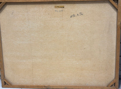 Jacques Geslin 36"x48" Tropical Forest Oil on Canvas #96-3-96-HA