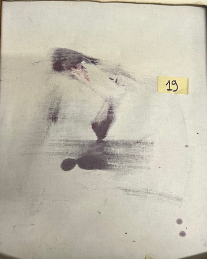 Jean Amil Augustin 22.65"x17.72" The Face of Creation 2014 Oil on Canvas Unframed Painting #3CFS