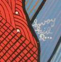 Levoy Exil 12"x12 » Trois Esprits 2016 Acrylique sur toile #3MFN