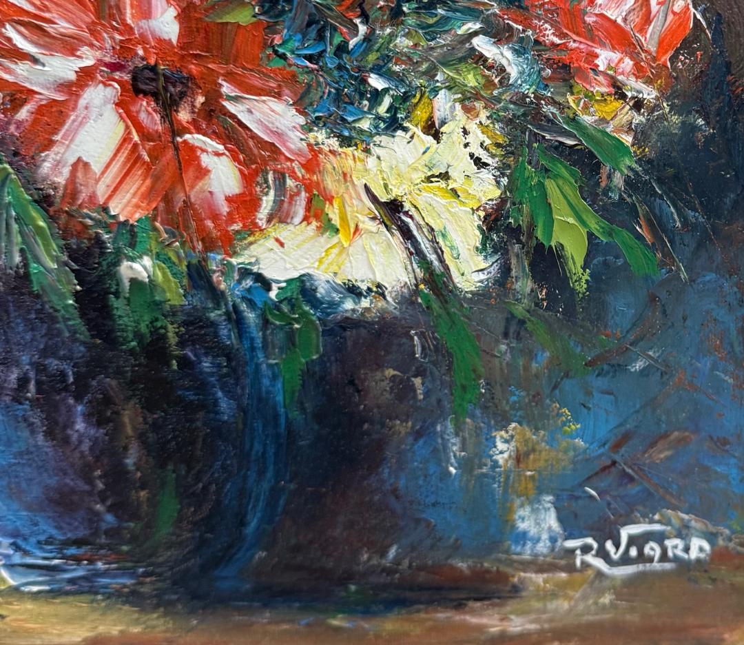 Raoul Viard (1921-1984) Huile marine sur toile 24"x16" #1MFN