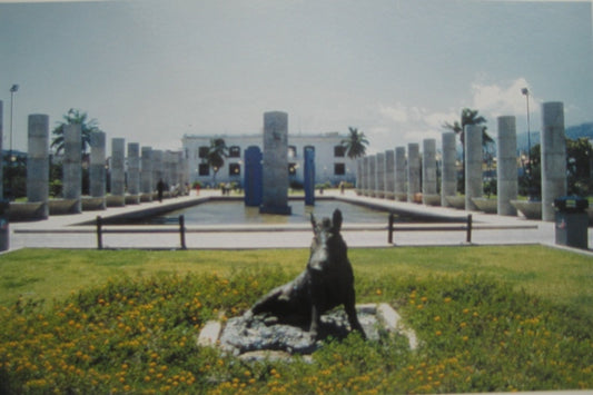 Postal haitiana: "Plaza de Italia"